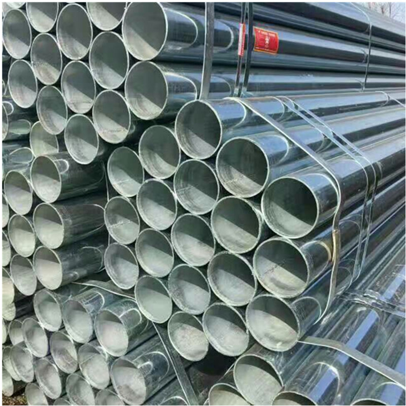 Tubería de acero galvanizado para uso industrial
