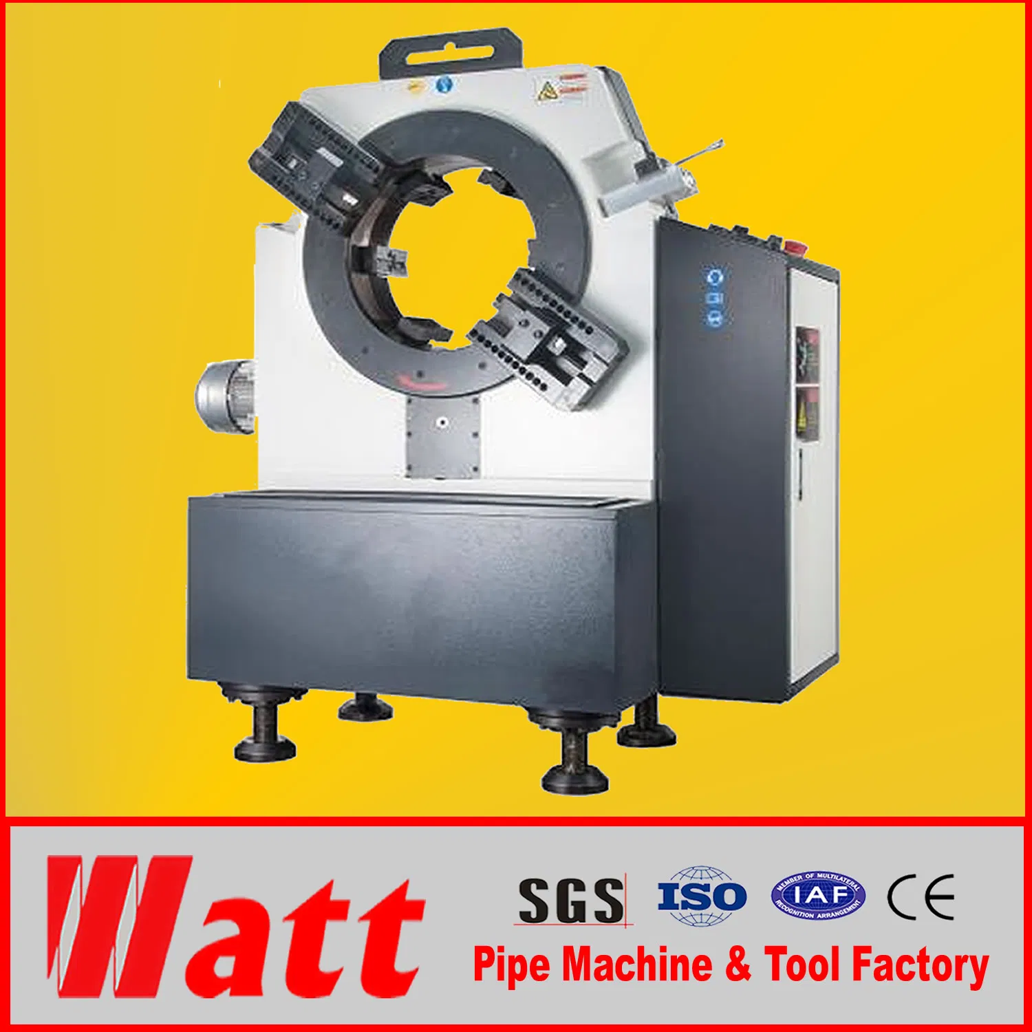 Machine combinée de coupe et de chanfreinage de tuyaux à grande vitesse K38