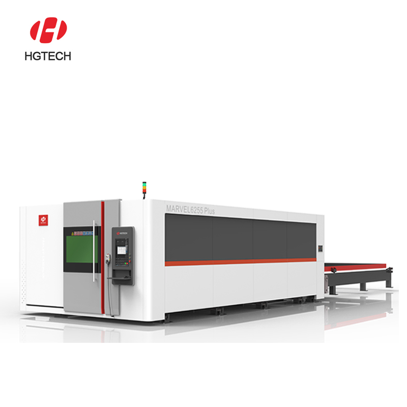 Hgtech 12000-30000W Hochleistungs-Hochstabilitäts-Metalllaserschneidmaschine für Edelstahl-, Kohlenstoffstahl- und Legierungsbleche