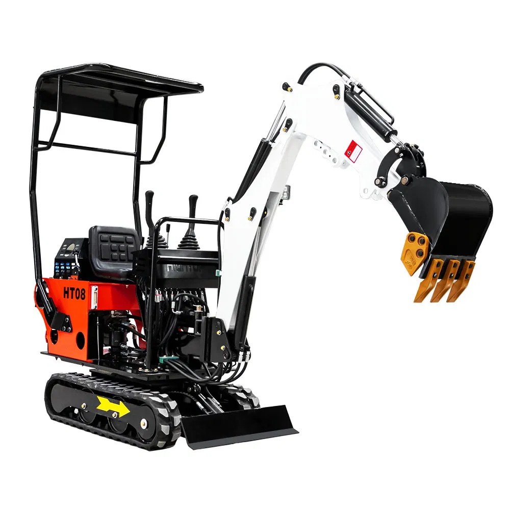 800kg Diesel Micro Excavator 0.8ton Crawler Mini Excavator