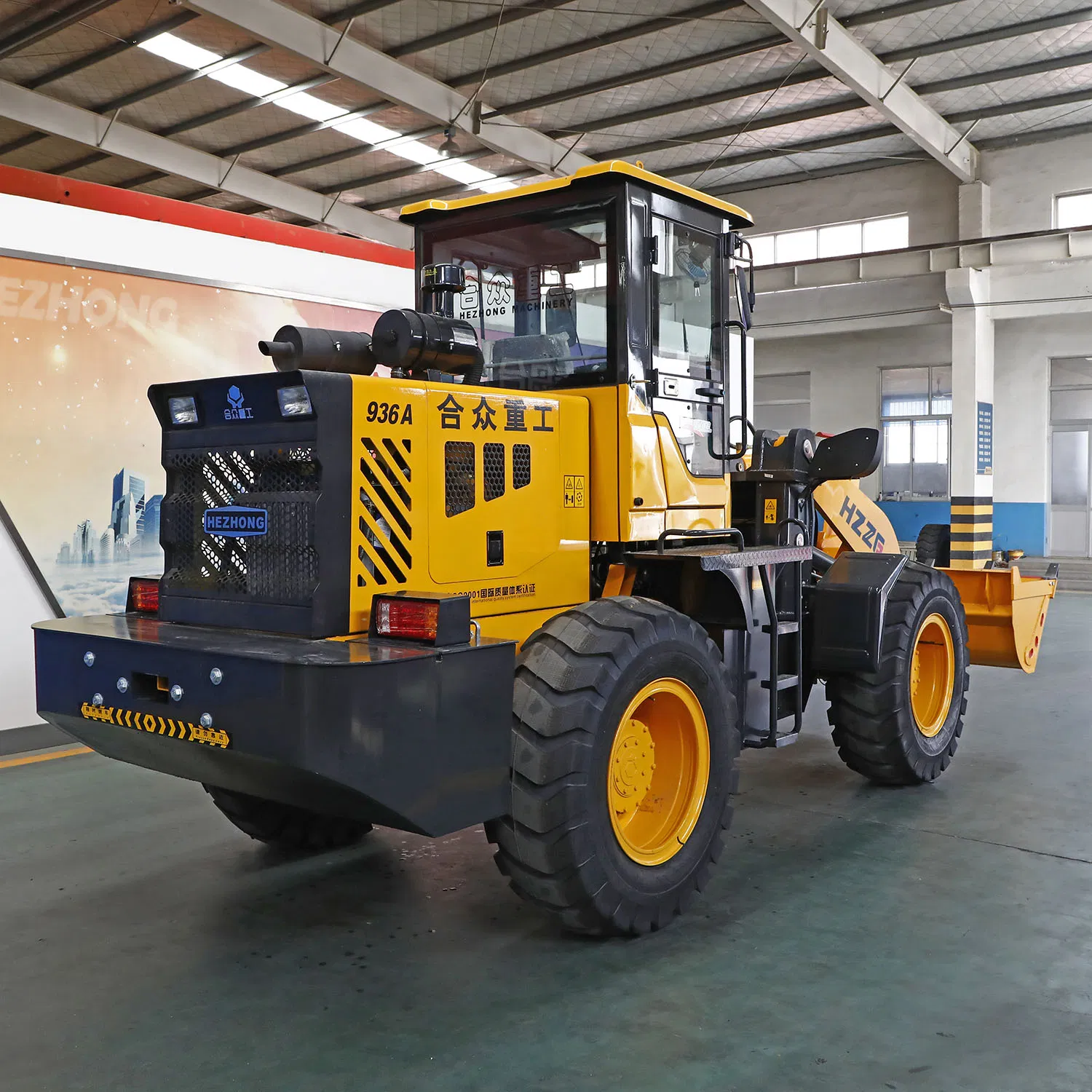 2t Mini Wheel Loader with CE