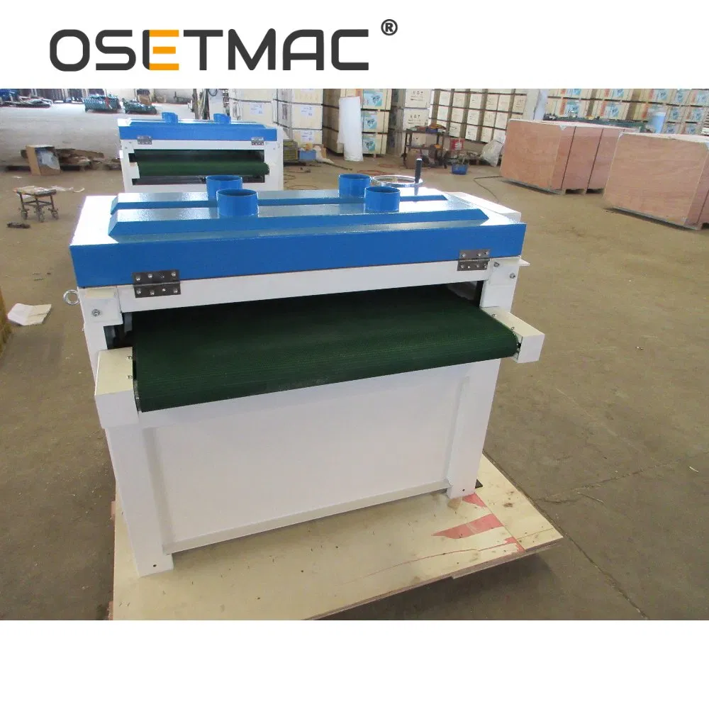 Industrial-Grade Drum Sander for Veneer and Hardwood Processing with Dust-Free System