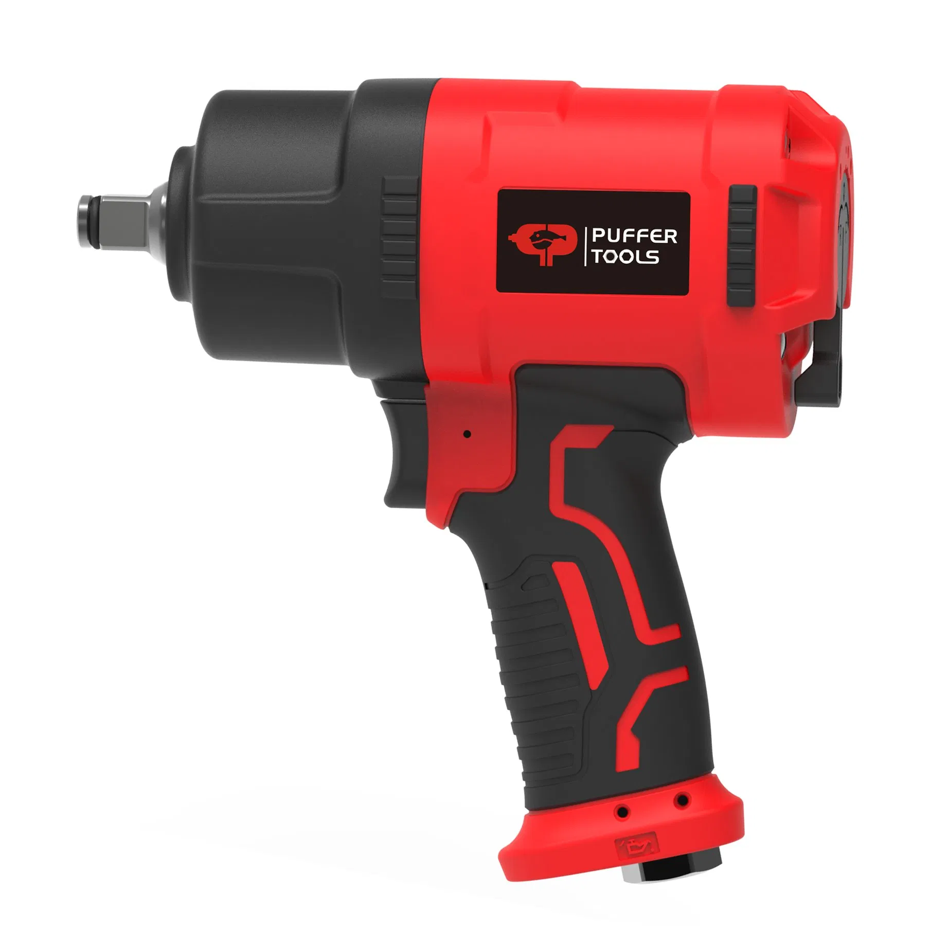 Puffer Tools Heavy Duty 1/2 Inch Air Impact Wrench Pneumatic Gun