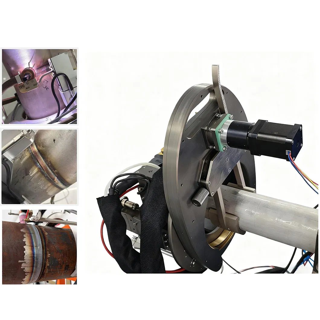 Stainless Steel Pipe Closed Head Automatic Tube to Tube Welding Machine