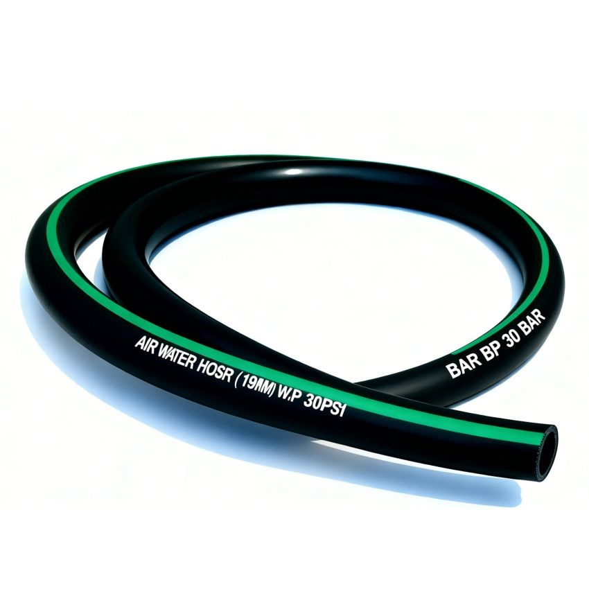 Flexible PVC Fiber Braided Rubber Water Delivery Hose