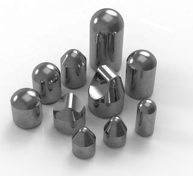 Carbide Button Inserts Welding Tips for Drilling and Milling