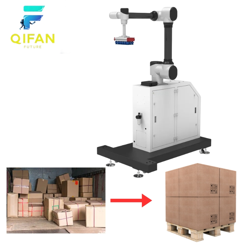 Industrial Cobot Palletizer for Food Packaging with High Payload Capacity