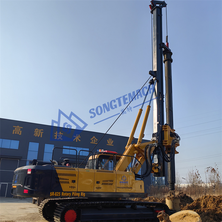 15m Small and Medium-Sized Rotary Drilling Rig for Grouting Piles