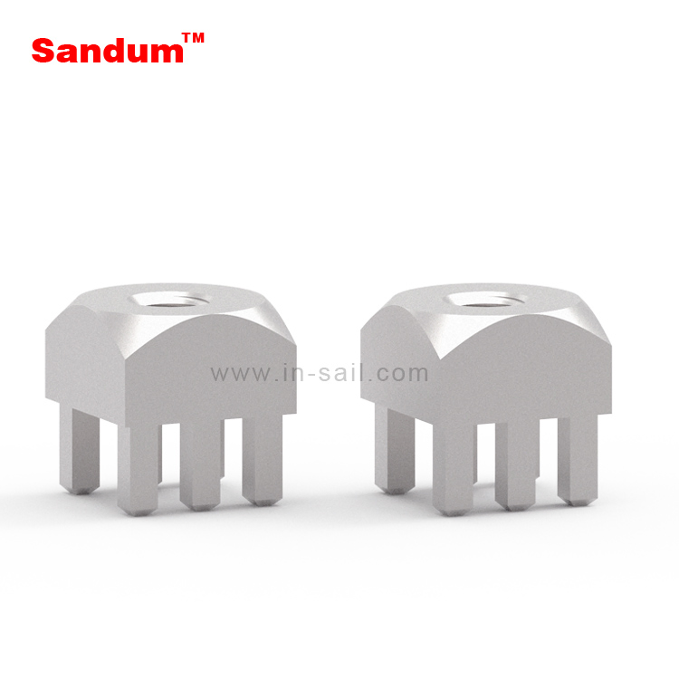 Press-Fit Power Elements PCB Connector for Electronic Equipment