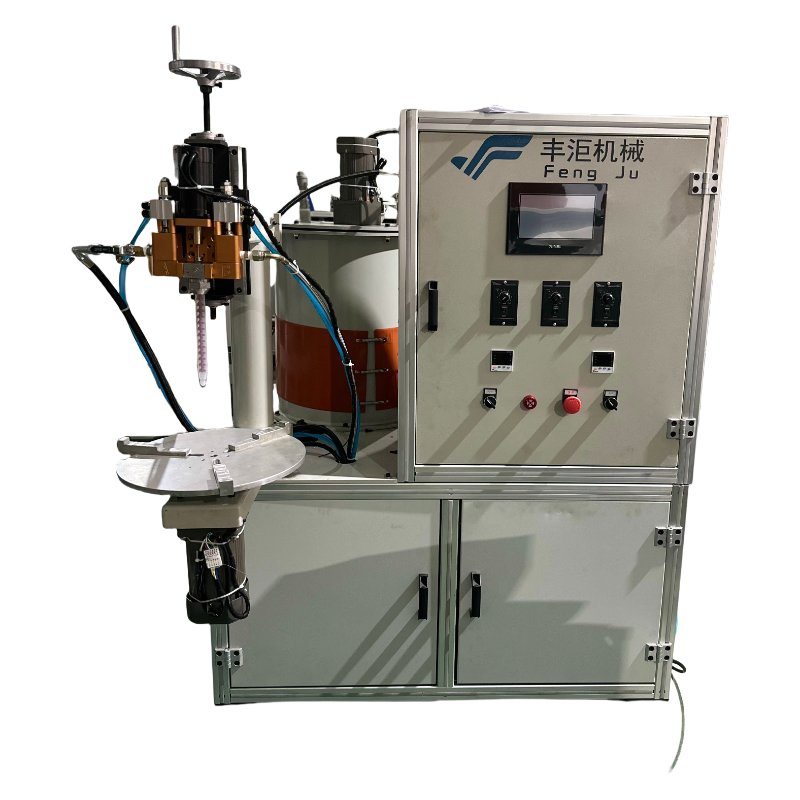 Industrial Automatic Application Filter Spray Ab End Cover Glue Machine