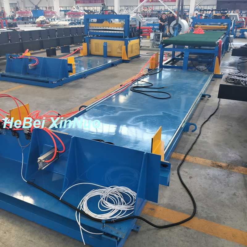 Automatic Coil Leveling and Shearing Machine for Roofing Tile