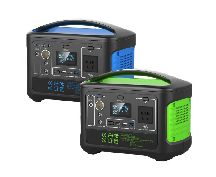 Estación de energía exterior de gran capacidad 700W CA/USB/QC3.0/CC