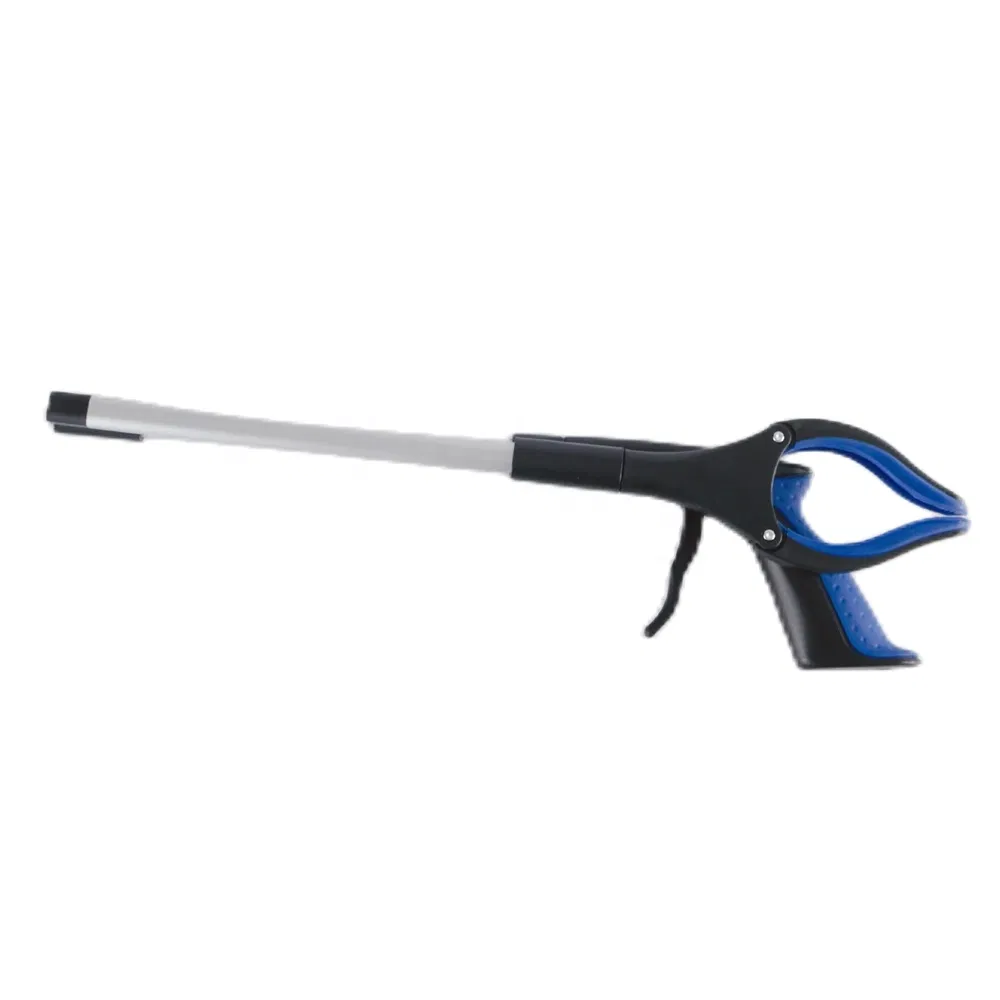 Foldable Rubber Gripper Long Reach Pickers Stick Grabber for Disabled &amp; Elderly
