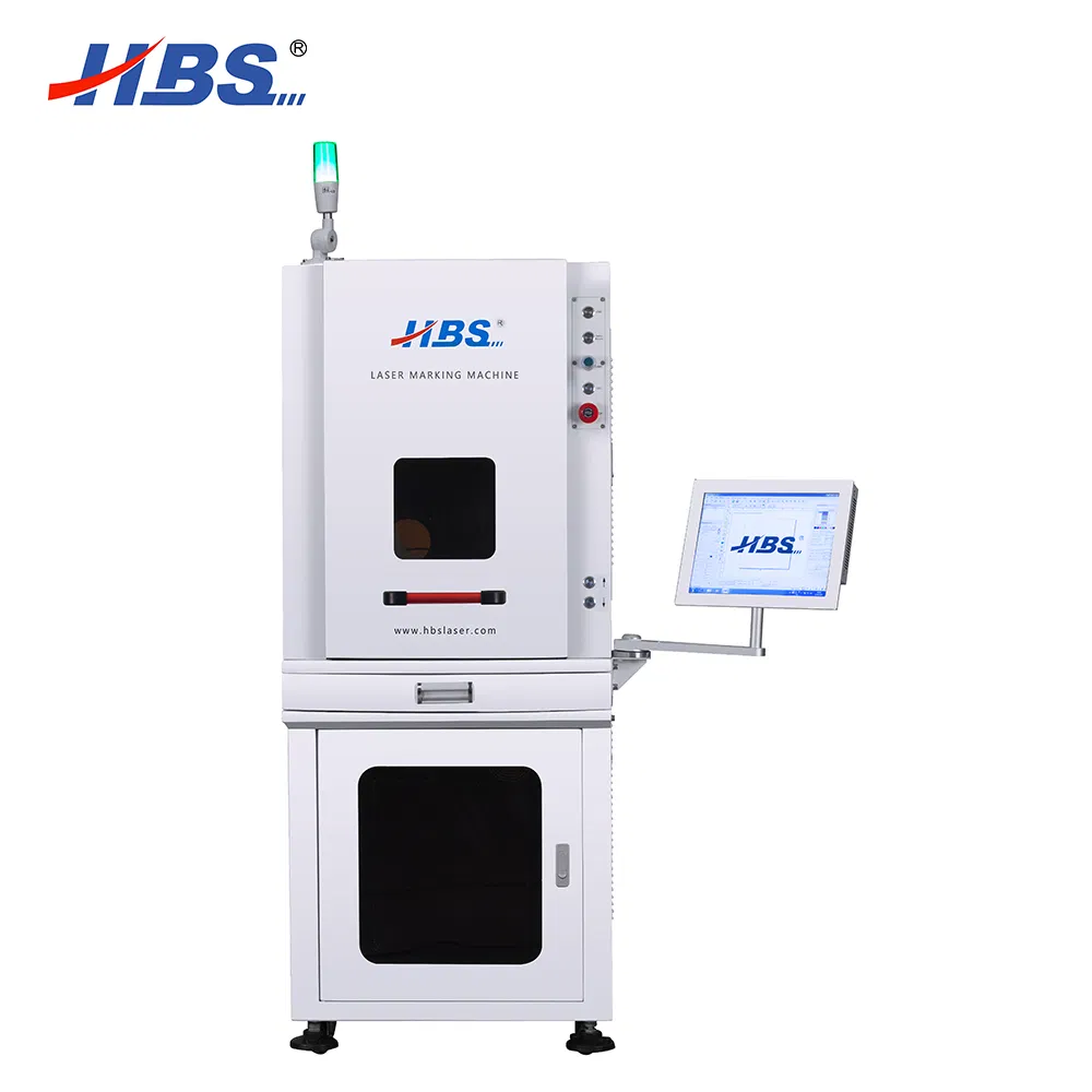 Full Enclosed 20W 30W 50W Fiber Laser Marking Machine /Laaser Engraving Machine