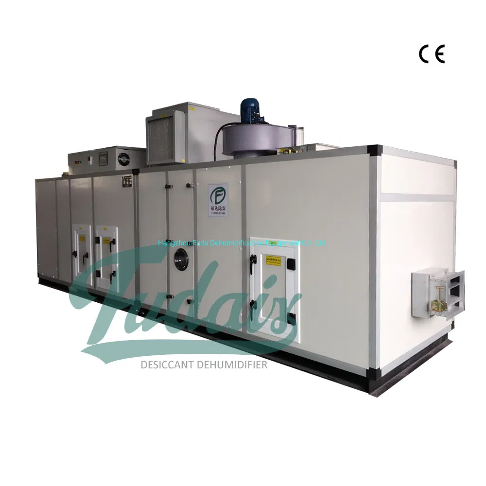 High Efficiency Silica Gel Wheel Industrial Dehumidifier ZCB-8000