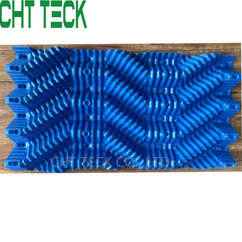 Open Cooling Tower S Wave Crown Shape PP/PVC Filling
