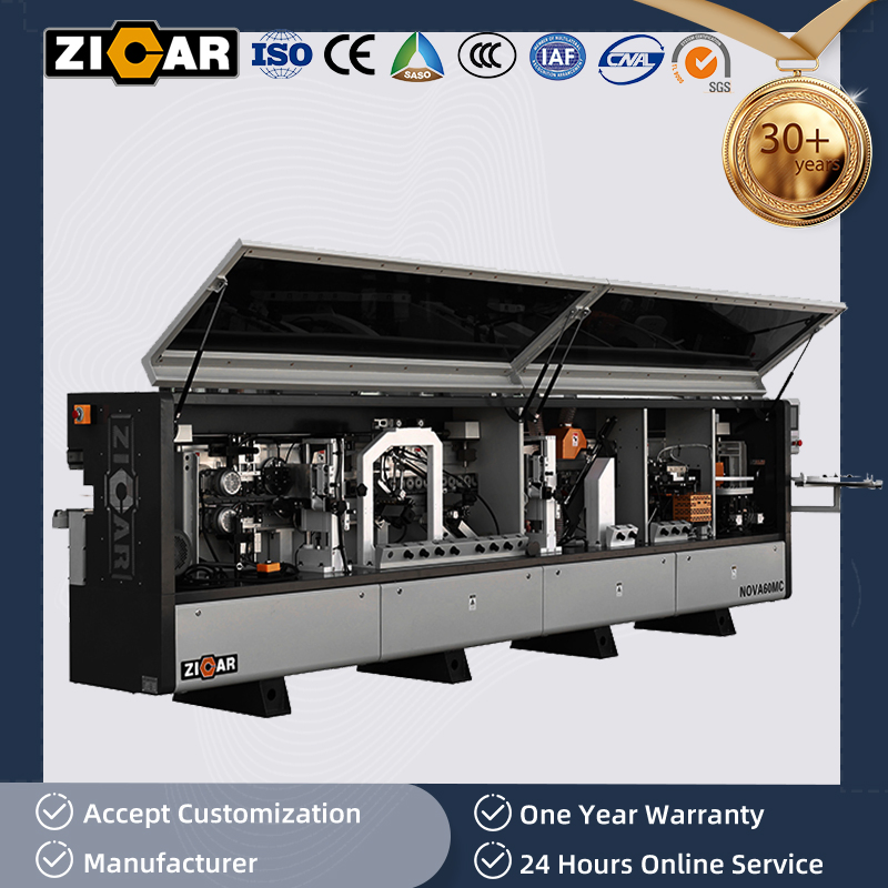 ZICAR NOVA60MC Automatic Edge Banding Machine for MDF PVC ABS Wood Furniture