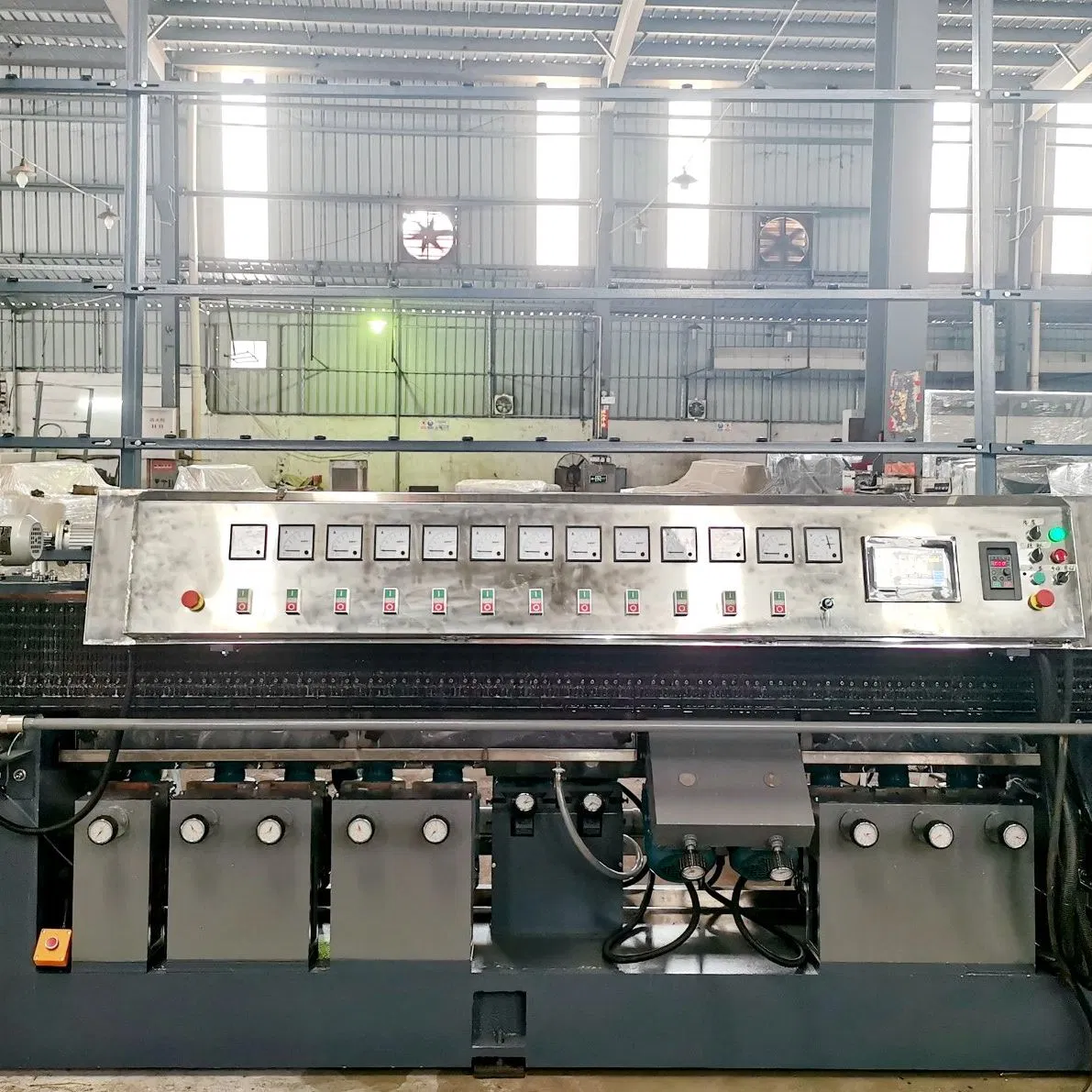 Superior Bearings Type 12 Motor Flat Glass Edging Machine for Mosaic Glass