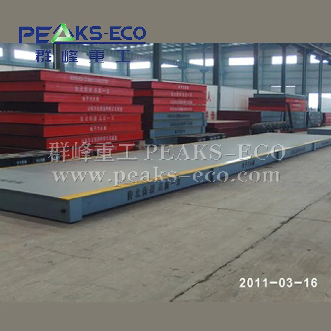 120 Ton All-Weather Anti-Corrosion Weighbridge Heavy Load Scale for Mining Industry