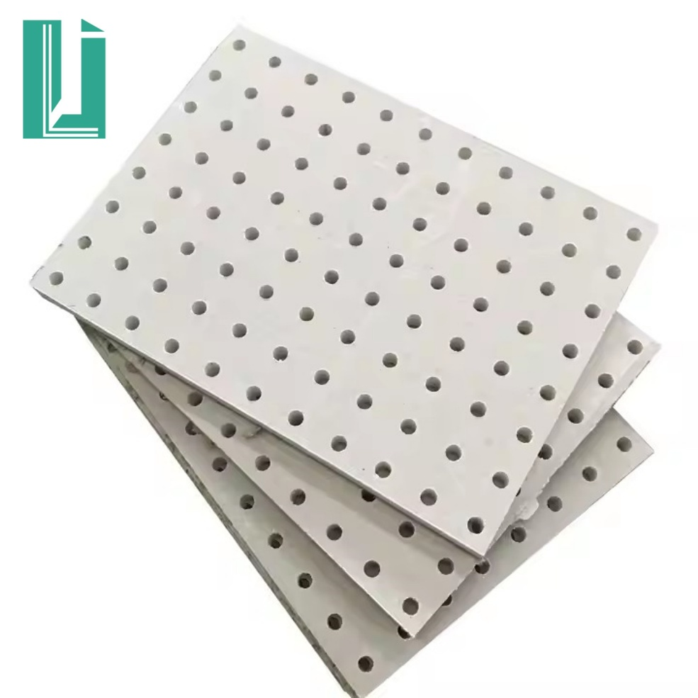 Drywall Sound Absorbing Perforated Gypsum Ceiling Board