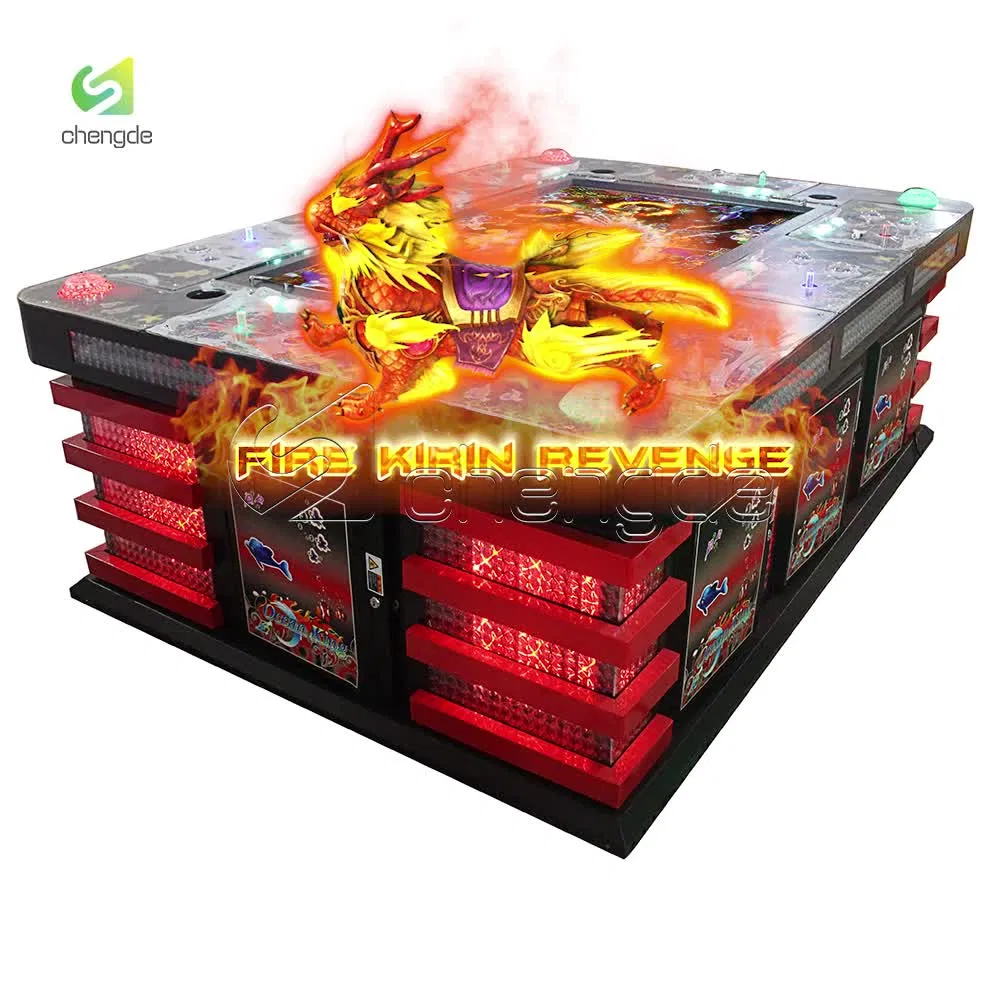 Fire Kirin Revenge máquina arcade multijugador de 55 pulgadas