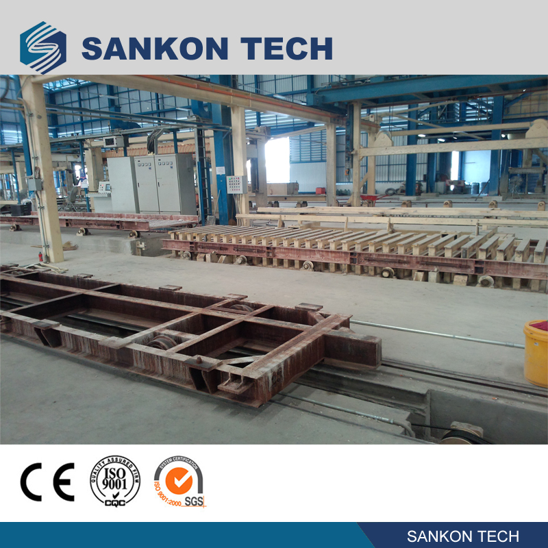 High-Strength Steaming Trolley / Autoclave Car for AAC Block & Panel Production Line