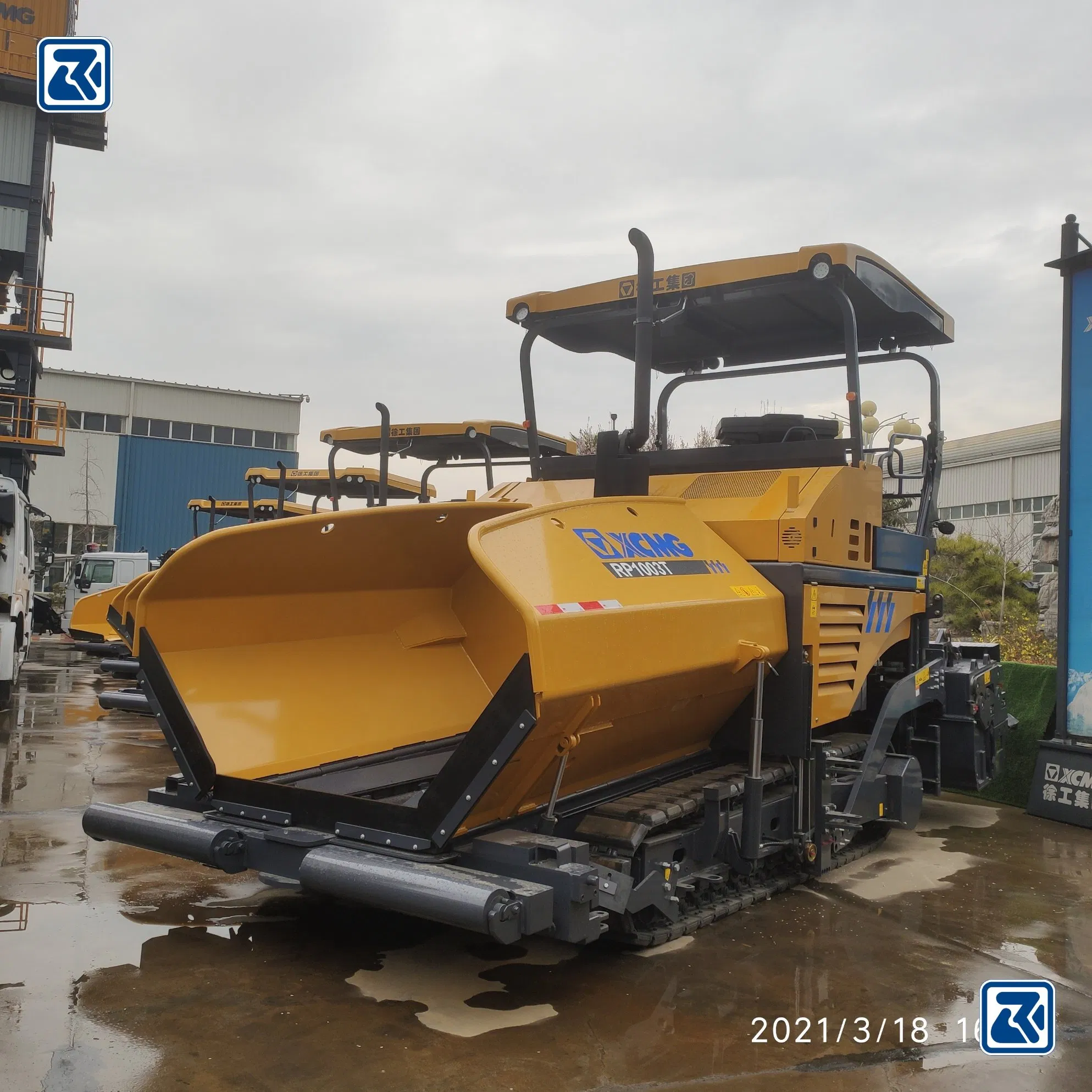 R&L New and Used 8m Full Hydraulic Road Paver Asphalt Paver