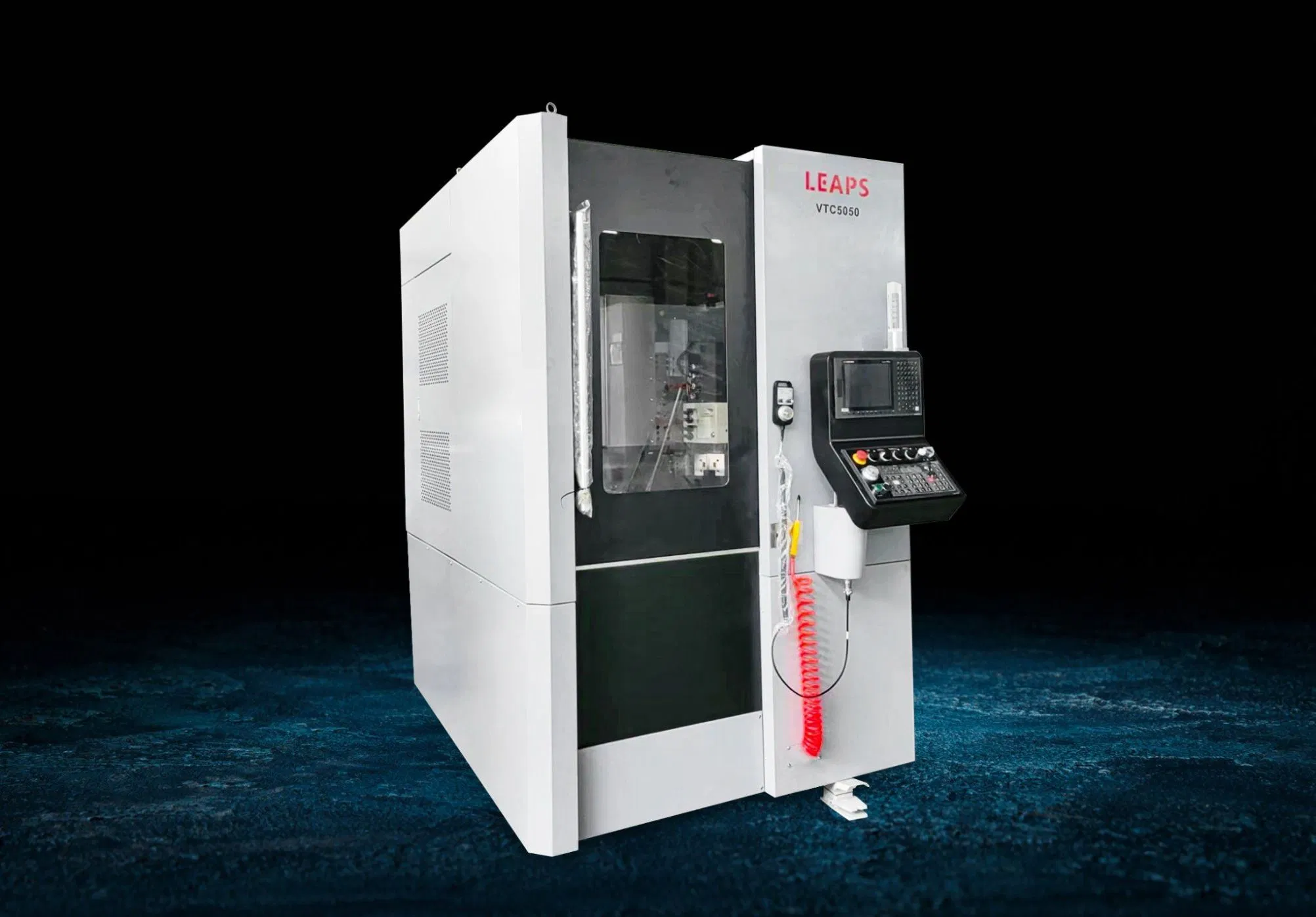 Advanced Vertical CNC Machine with High Torque Performance