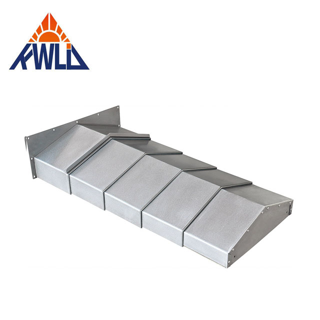 Guide Rail Protection Steel Telescopic Cover for CNC Linear Way Guard Cover