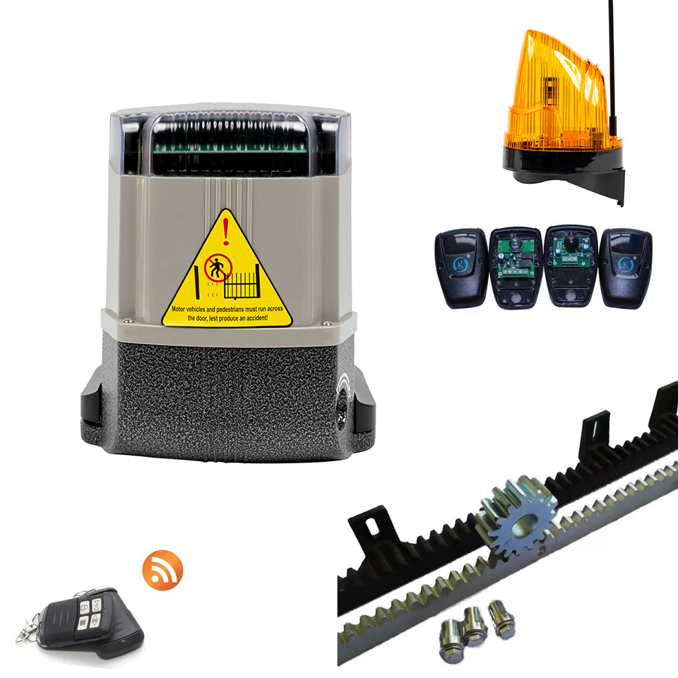 Automatic Sliding Gate Opener AC Motor with Remote Control