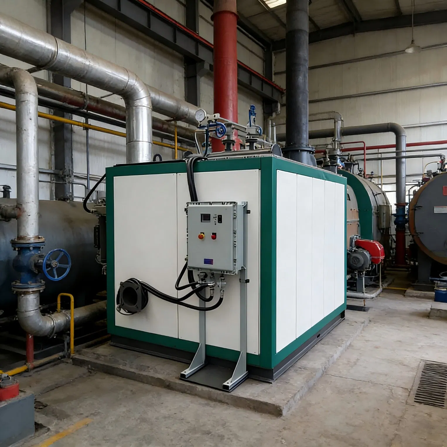 Horizontal Three-Loop Gas-Fired Boiler 1-5 Tons Energy-Saving Steam Generator