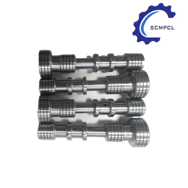 Precision CNC 4-Axis Milling Stainless Steel Hardware Accessories Knurled Shaft