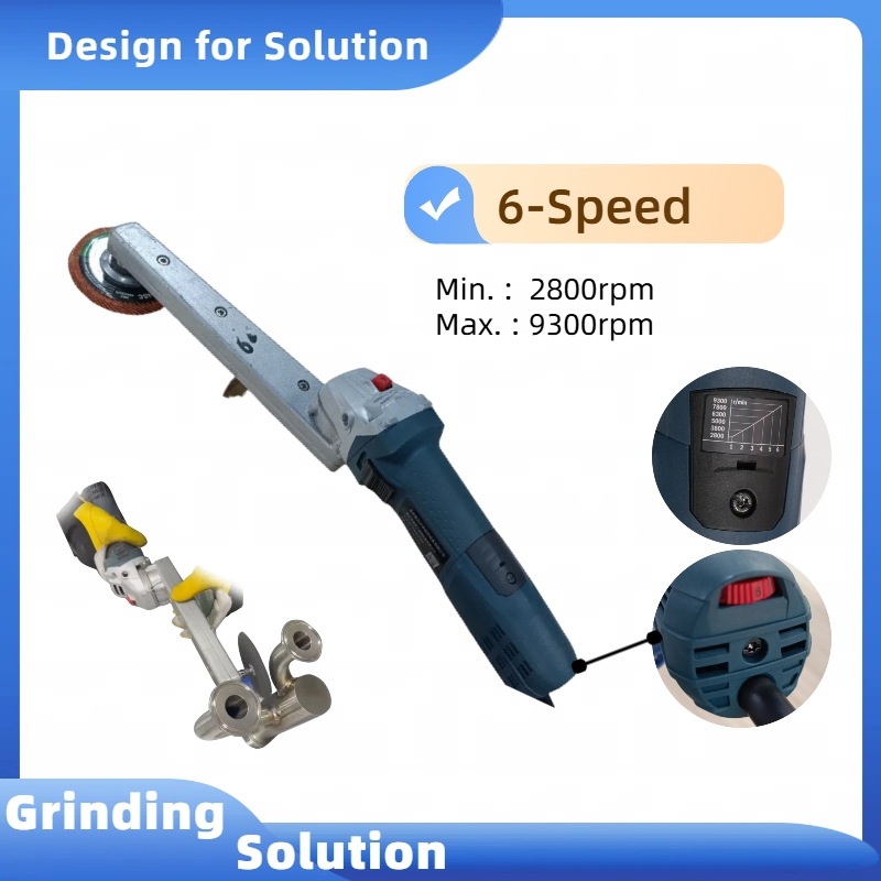 Versatile Electric Power Tool Fillet Welds Angle Grinder Corner Welds Grinding Machine