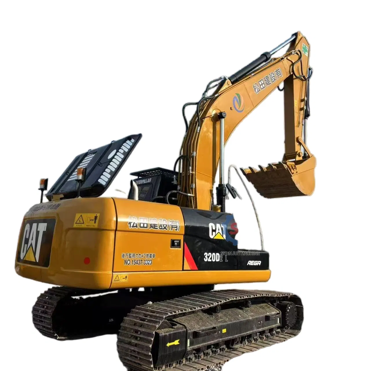 Pelle Caterpillar 320d2l d'occasion haute performance état neuf à 90%