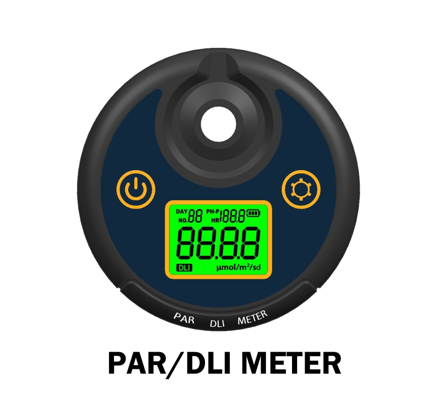 High Precision PAR Meter for Measuring Light Levels with DLI Readings for Greenhouse