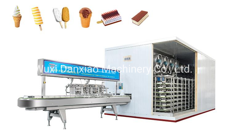 Dtb-880c Automatic Ice Cream Extrusion Line /Ice Cream Machine/ Frozen Machine