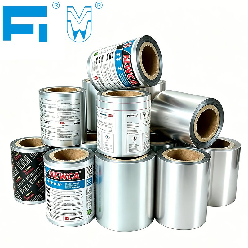 4 Layers Soft Packing Aluminum Foil Roll for Industry Use Sealant and Adhesive Packaging