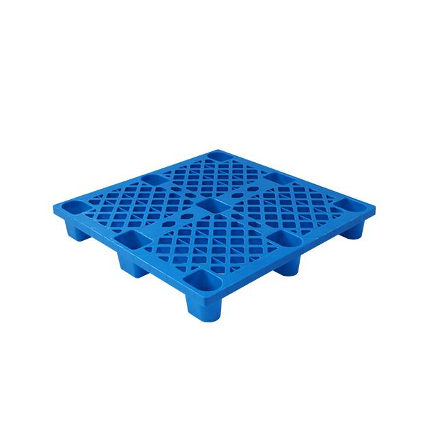 Nexara Warehouse Colorful 1010 Grid Surface Nine Runner Heavy Duty Plastic Pallet