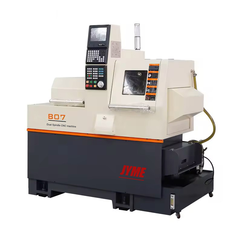 Torno CNC de cabezal deslizante tipo suizo automático B07 de doble husillo en venta
