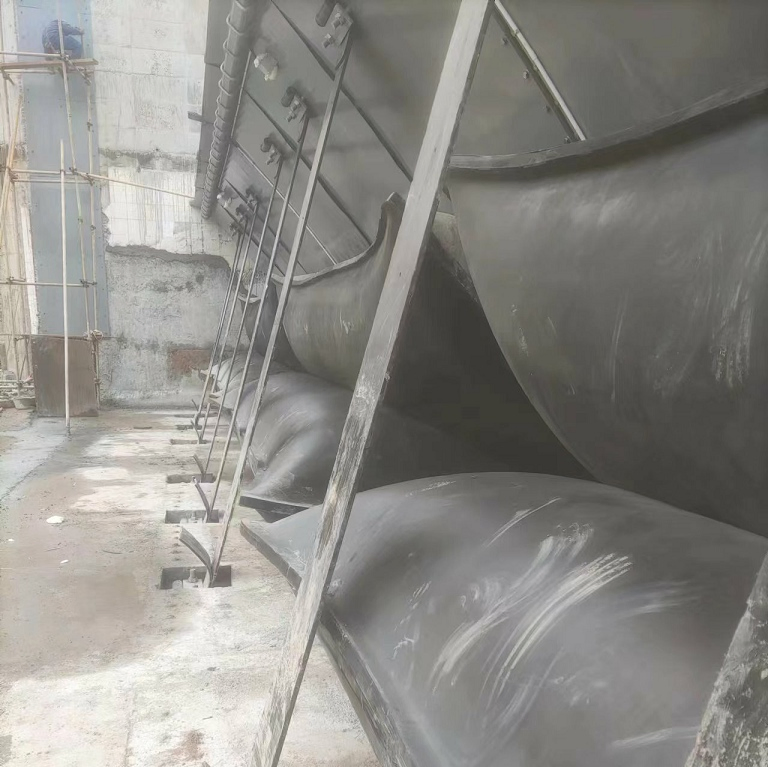 Pneumatic Driven Steel River Dam with Air Bag Supported Air Shield