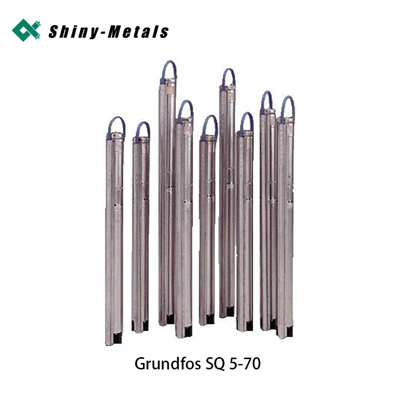 Pompa sommersa Grundfos SQ 5-70 per presa d'acqua sotterranea domestica