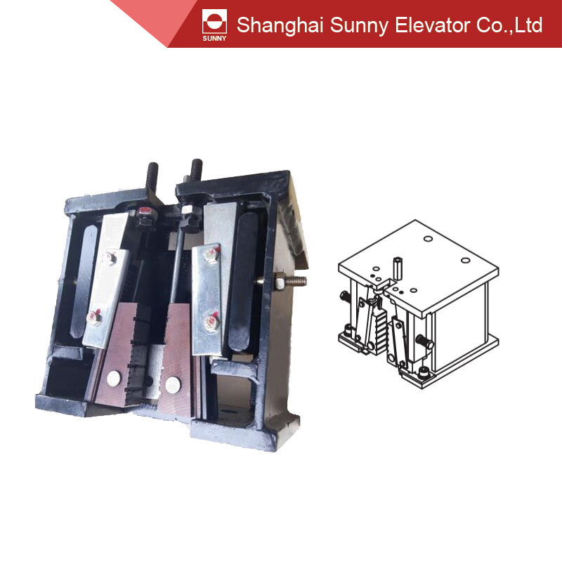 High-Quality Elevator Safety Gear 2.5m/s Progressive Safety Gear