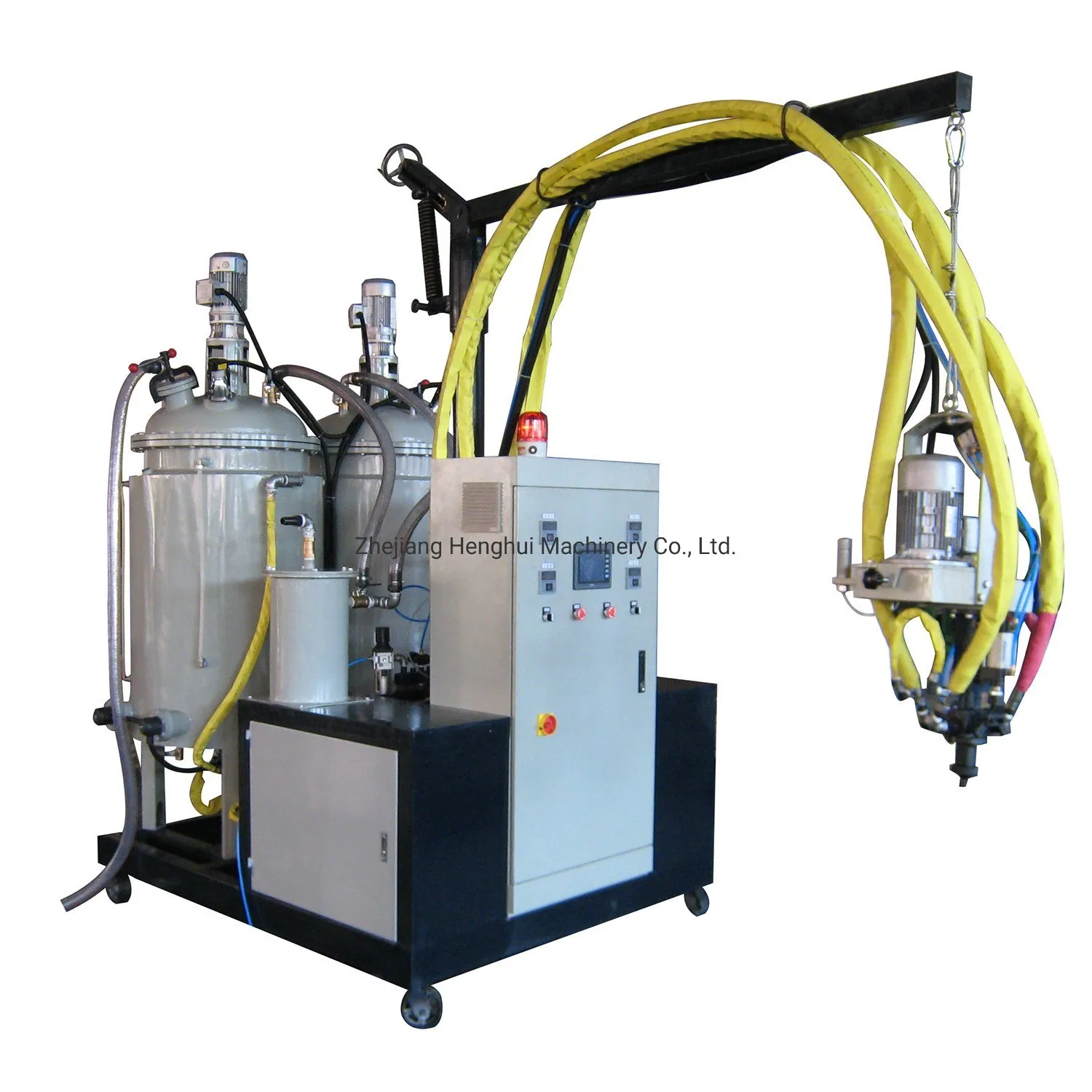 Elastomer-Gießmaschine Zwischenmedium Temperatur 2- oder 3-Komponenten