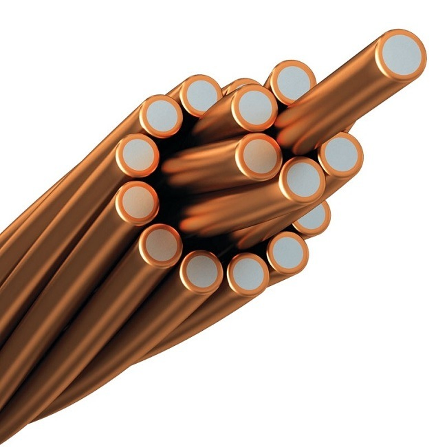 CCA Fil de cuivre aluminium