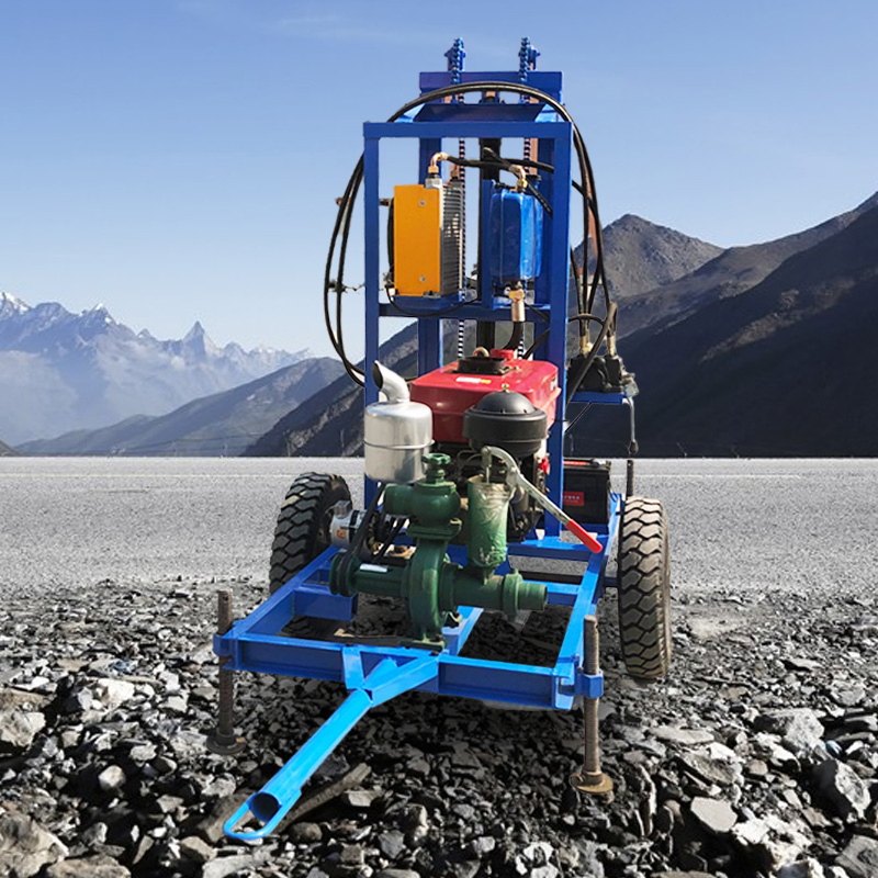 Trivellatrice mini per pozzi d'acqua per l'estrazione di impianti idrici sotterranei