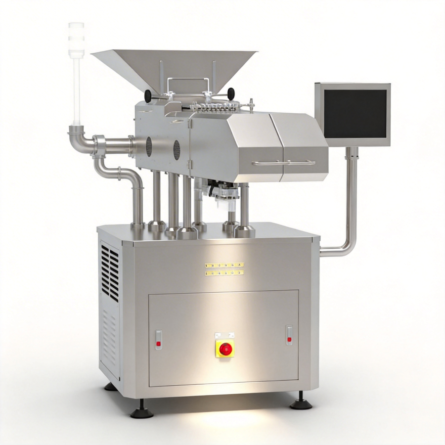 Advanced Automatic Capsule Counting and Bottle Filling Machine
