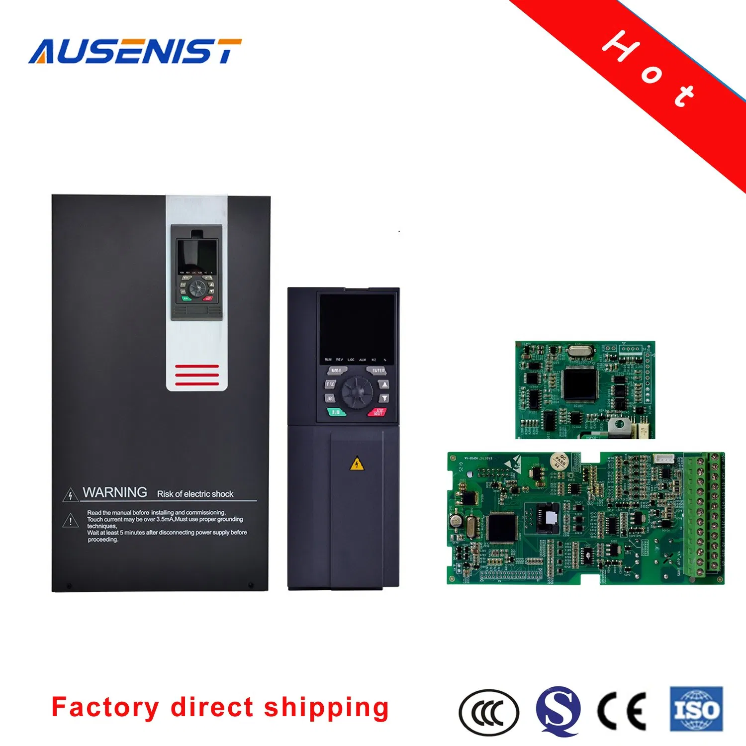 Ausenist 2.2kw Single Phase 240V 50Hz/60Hz AC Drive VFD Frequency Converter
