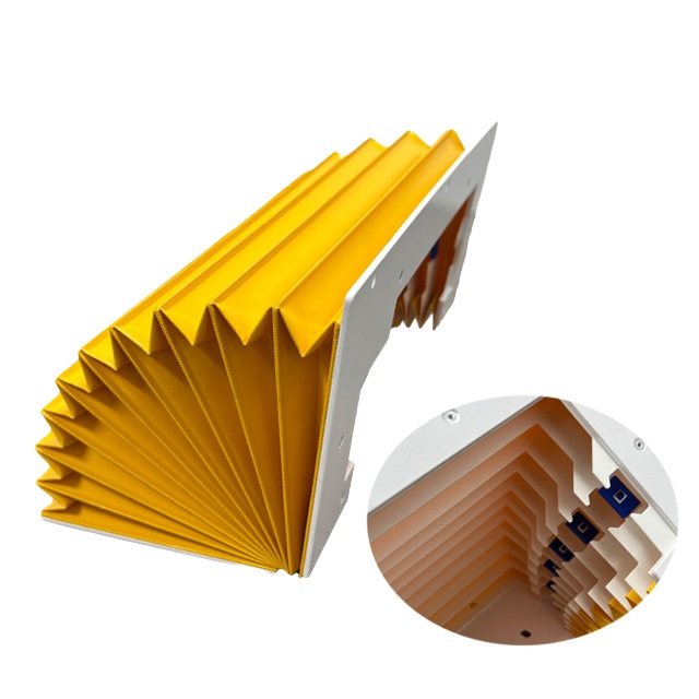 Telecopic Bellows Cover for CNC Machine Shield Various Types Customized Bellows Cover