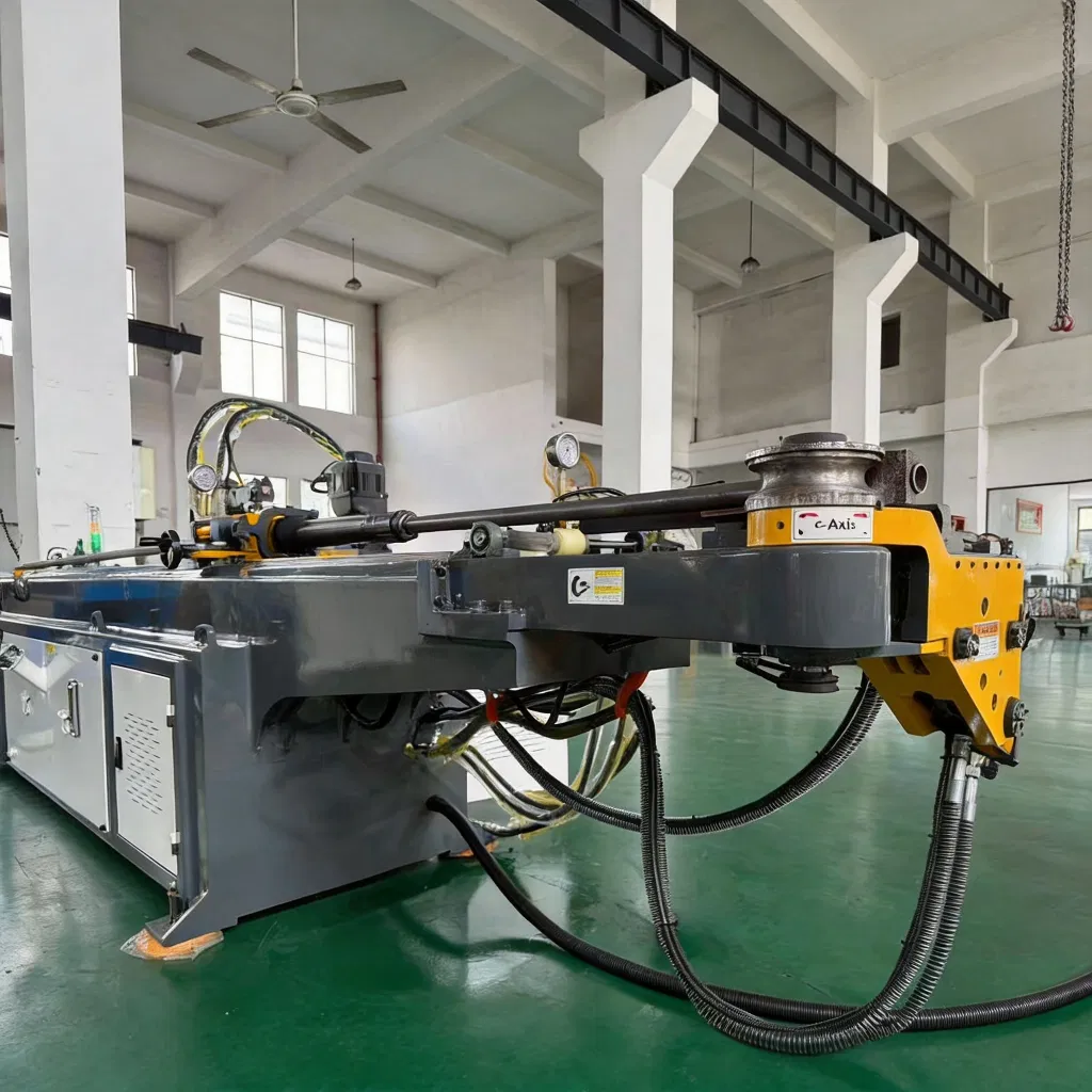 Heavy-Duty Portable Pipe Bender Tool for Metal Shaping