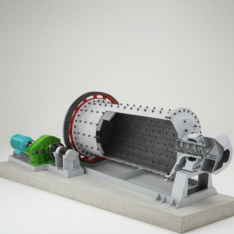 Overflow Ball Mill Mining Equipment Medium Ball Mill for Mineral Lab Cone Ball Mill 1500*4500